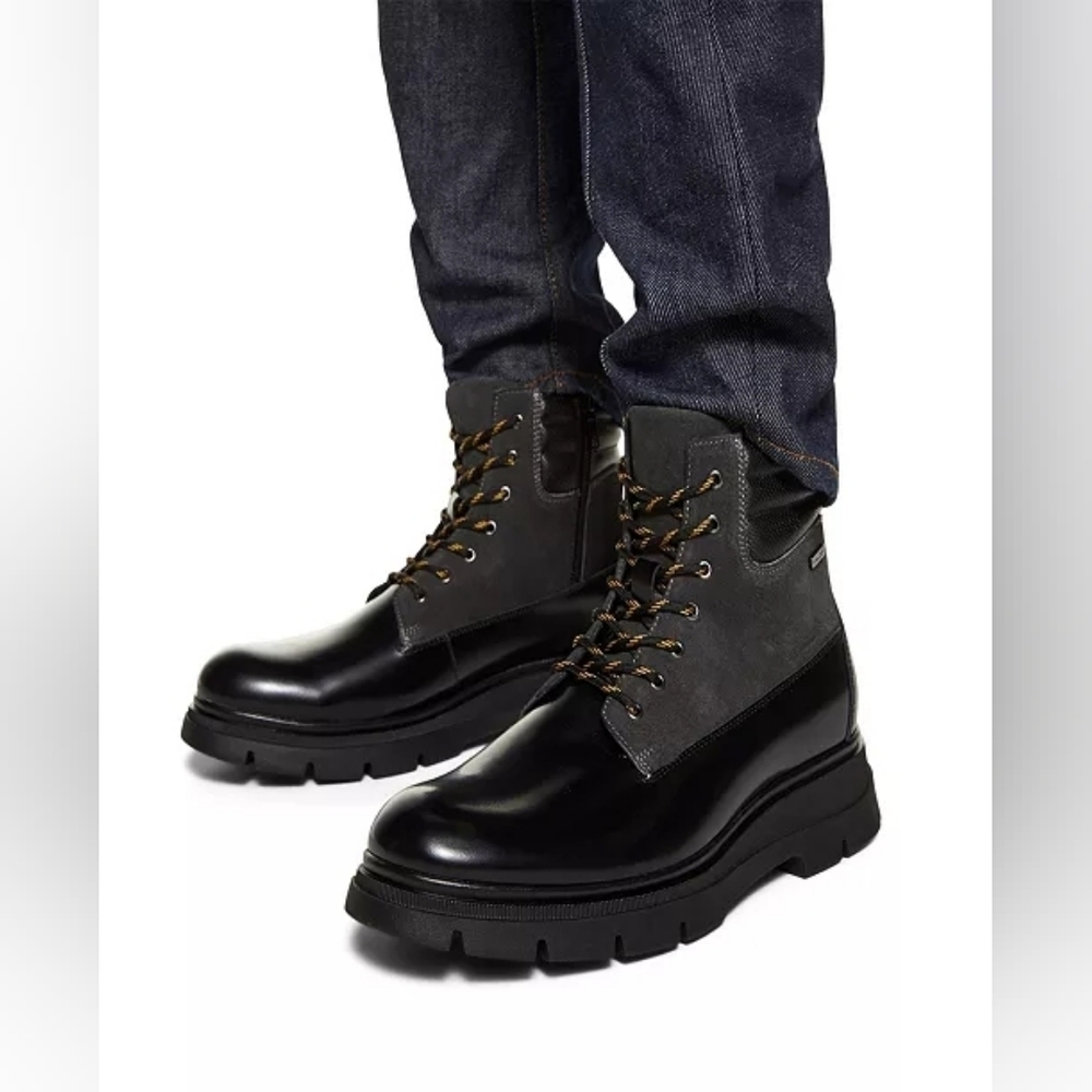 🔥NIB Aldo Mayfair Water Resistant Lace-Up Boot, Color: Charcoal, Size 11